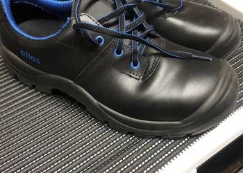 Atlas Anatomic Bau 460 Obuwie robocze Obuwie ochronne S3 Skóra Czarne