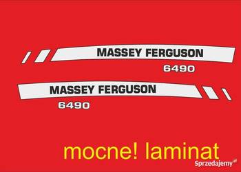 naklejki massey ferguson 6490