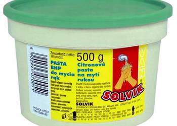 Pasta mydlano-piaskowa Van Solvik 500 g X10 do mycia rąk MOCNYCH zabrudzeń