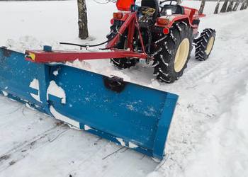 Masywny pług obrotowy do śniegu hydrauliczny