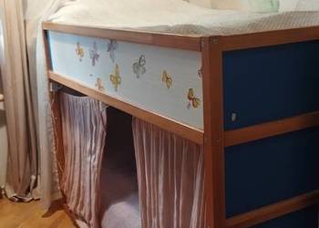 Łóżko ikea kura