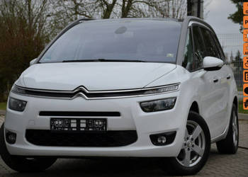 Citroen C4 Grand Picasso Białe Opłacone 1.2T Panorama Navi 7-Foteli Alu II…