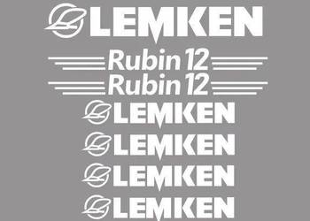 Naklejki oklejenie LEMKEN RUBIN 12 Zamiennik