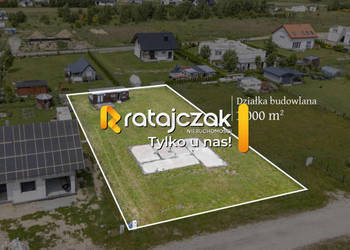Sprzedam grunt 1000m2 Łebcz