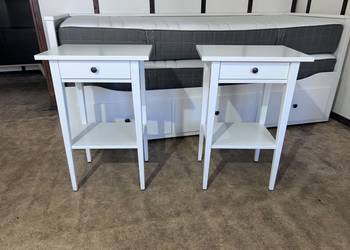 IKEA HEMNES Stolik nocny z szufladką Biały Transport