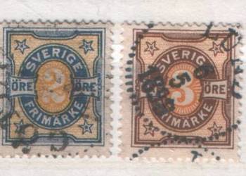 Zn. Szwecja Mi 50 - 3 kas 1892
