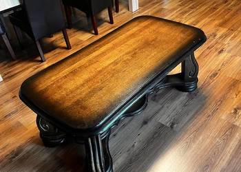 Solidna ława dębowa