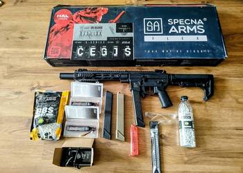 Karabinek szturmowy AEG Specna Arms SA-FX02 Flex Light Ops Stock HAL ETU ST