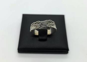 Srebrny pierścionek próby 925 - 3,94g (Rozmiar 18)