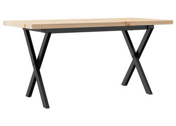 Stolik kawowy z nogami w kształcie litery X 100x50x455 cm WM-3282754