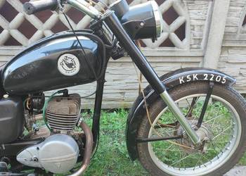 Motocykl WSK M06 B3 z października 1985. 100% oryginalna. Piękna. Wfm shl