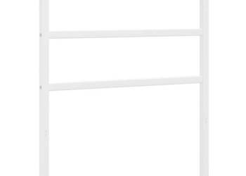 Metalowe wezgłowie białe 75 cm WM-355440