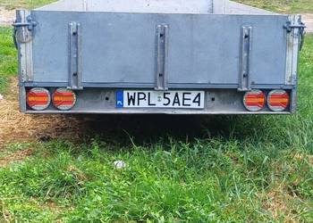 Przyczepa Dwuosiowa ANSSEMS MSX DMC 1500 kg na KAT B