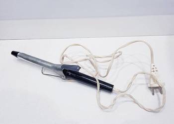 Stara, sprawna lokówka do włosów z prl-u