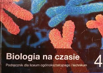 Biologia na czasie 4 podręczniki szkolne księgarnia