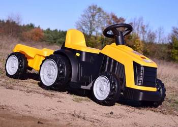 BAWIBUS.PL TRAKTOR na akumulator Z PRZYCZEPĄ TR1908T auto samochód