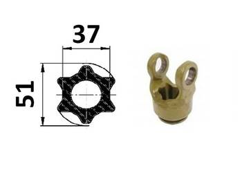 Widłak profilowy wewnętrzny, gwiazda 51 APLW2500RS4R