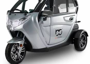 Skuter elektryczny zabudowany MICRO CAR BILI BIKE CITY GO srebrny Raty|