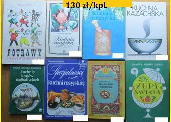Książki kulinarne - kuchnie świata.kazachska / rosyjska / ormiańska Książki kulinarne - kuchnie świata.kazachska / rosyjska / ormiańska