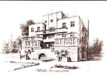 K. Poczt. Wisła Dom wypocz. z koresp. 1955
