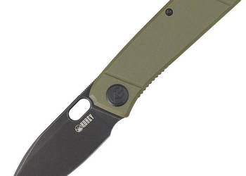 Nóż składany Kubey Hyde Green G10, Dark Stonewashed 14C28N by Colin Maison…