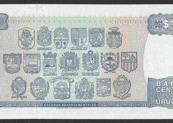 Urugwaj 10 pesos 1995 - seria A - stan bankowy UNC