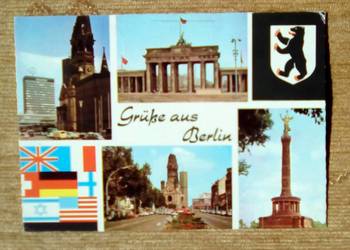 BERLIN - M. IN. POMNIK SIEGESSAULE W PARKU TIERGARTEN