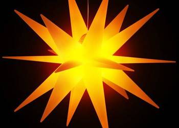 vidaXL Ozdoba świetlna z LED, składana, żółta, 100 cm(SKU:356195)