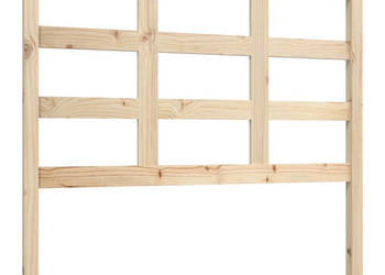 Wezgłowie łóżka 1055x4x100 cm lite drewno sosnowe WM-817875