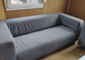 Ikea Klippan sofa 2-osobowa kanapa szara