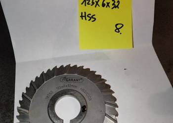 Frez tarczowy trzystronny Garant 125x6x32 HSS