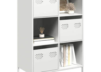 Szafka biała 68x39x1035 cm stal WM-851411