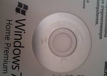 Płyta instalacyjna  Windows 7  Home  32Bit  w  języku  Polskim
