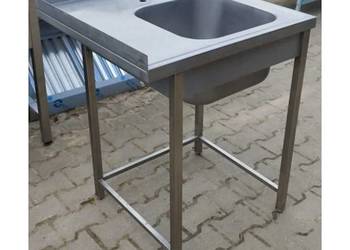 Zlew Gastronomiczny 1 Komorowy - 70/70/85 cm - ŁRS 7