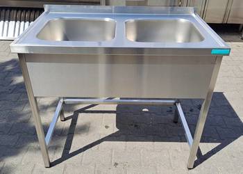 Zlew Basen 2 Komorowy - 100/60/85 - M.1645 N