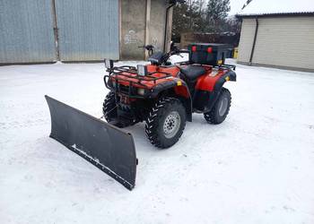 Quad Honda Fourtrax 350 4x4 Pług, wyciągarka, hak