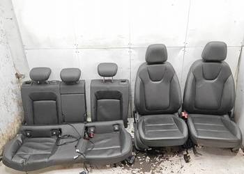 Opel Astra K Komplet Fotel Fotele Kierowcy Pasażera Kanapa Skóra Grzane