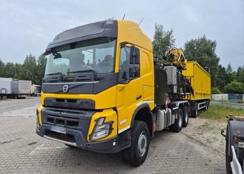 Zestaw samojezdny rębak do drewna Wust SMC-812 na podwoziu FMX540/SMC-812