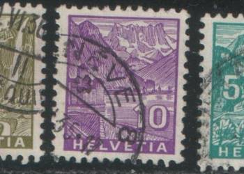 Zn. Szwajcaria Mi 270 - 4 kas 1934