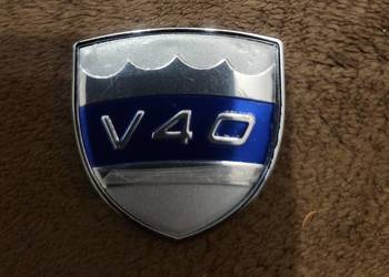Znaczek, emblemat Volvo V40 Nowy