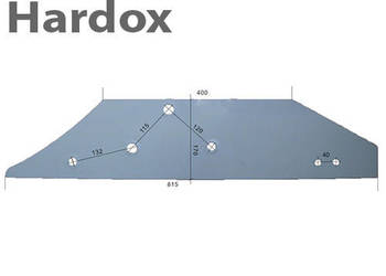Płoza długa HARDOX 073604/P części do pługa KVERNELAND