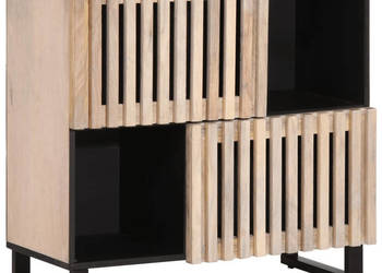 Szafka 80x34x75 cm lite drewno mango WM-377572