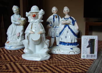 3 figurki porcelanowe