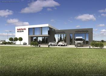 PS-SS-K4 AutoServis Warsztat samochodowy  adaptacja działki pozwolenia