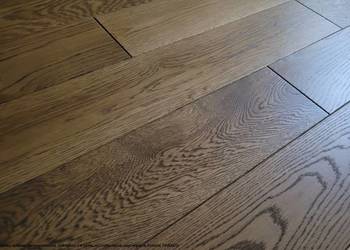 Deska podłogowa warstwowa dębowa dąb olejowana szczotkowana kolor TABACO