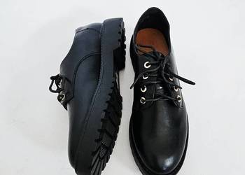 Nowe czarne oxfordy Dream Pairs 40