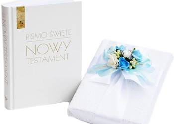 Biblia z Pamiątkom Pierwszej Komunii Świętej dla chłopca