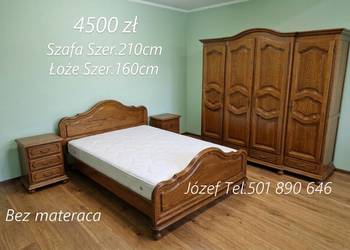 Piękna Sypialnia Dębowa - meble sypialniane