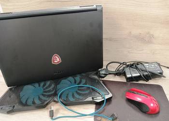 Laptop gamingowy MSI MS-16J9 gtx 1050 nvidia + akcesoria