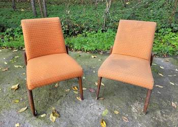 Stare fotele PRL celia 300-227 do renowacji retro vintage